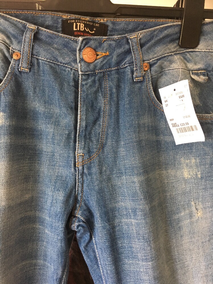 Джинсы LTB DISTRESSED JEANS SLIM FIT 